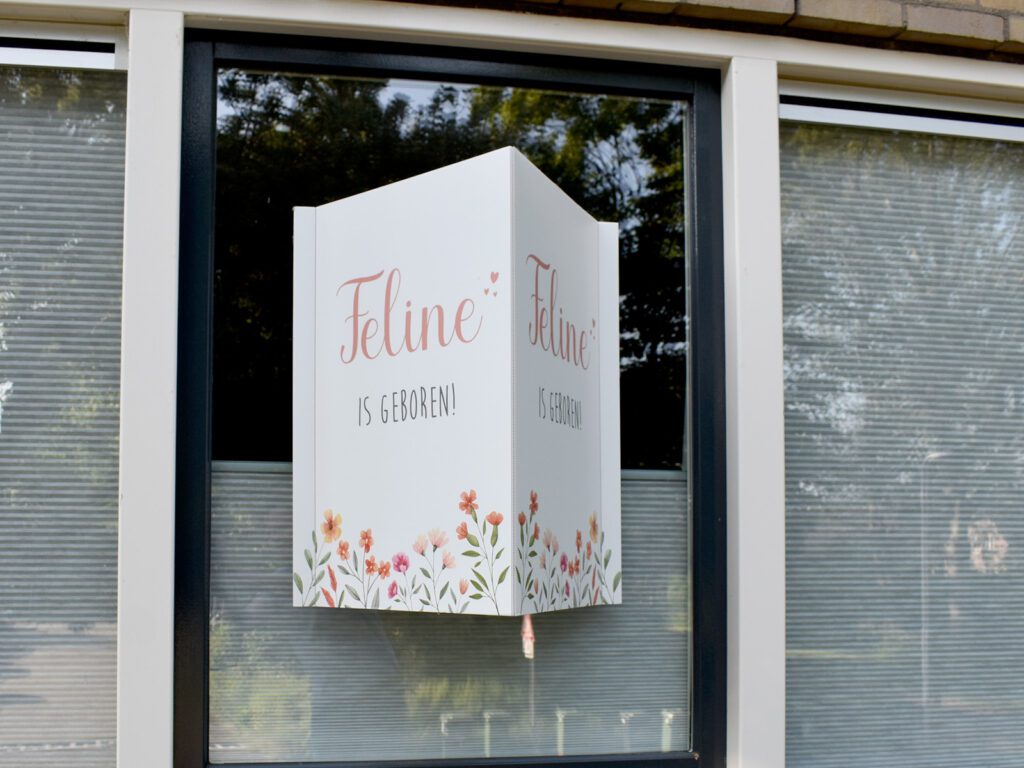 Geboortebord laten maken