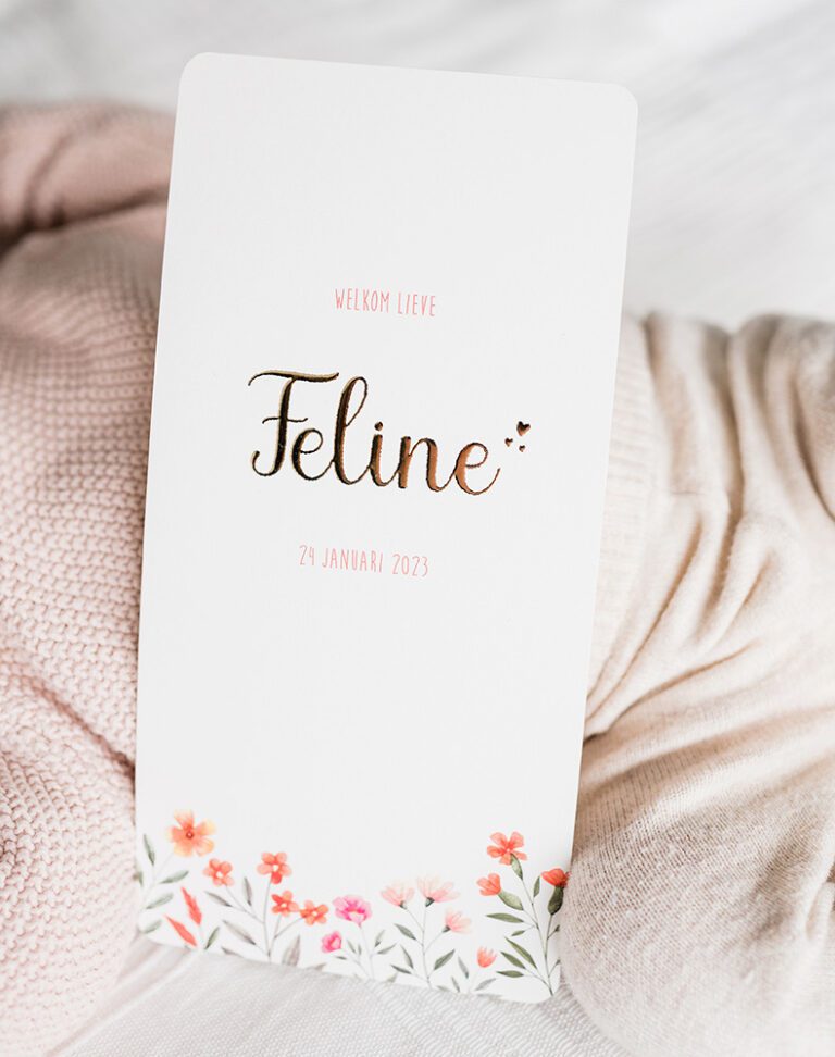 Geboortekaart laten maken